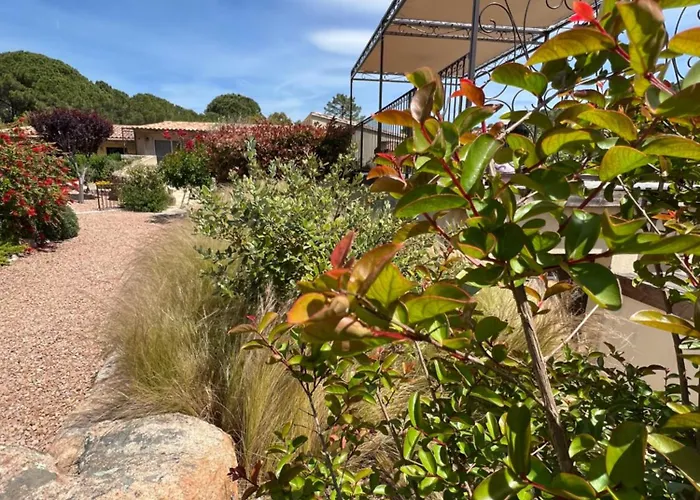 فندق Les Jardins De Sta Giulia Avec Piscine بورتو فيكشْيو